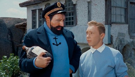 Georges Wilson, Jean-Pierre Talbot - Tintin - Z filmu