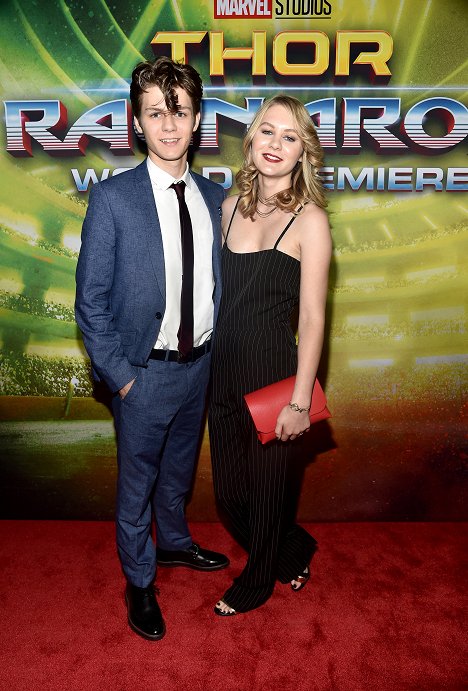 The World Premiere of Marvel Studios' "Thor: Ragnarok" at the El Capitan Theatre on October 10, 2017 in Hollywood, California - Ty Simpkins, Ryan Simpkins - Thor: Ragnarok - Events