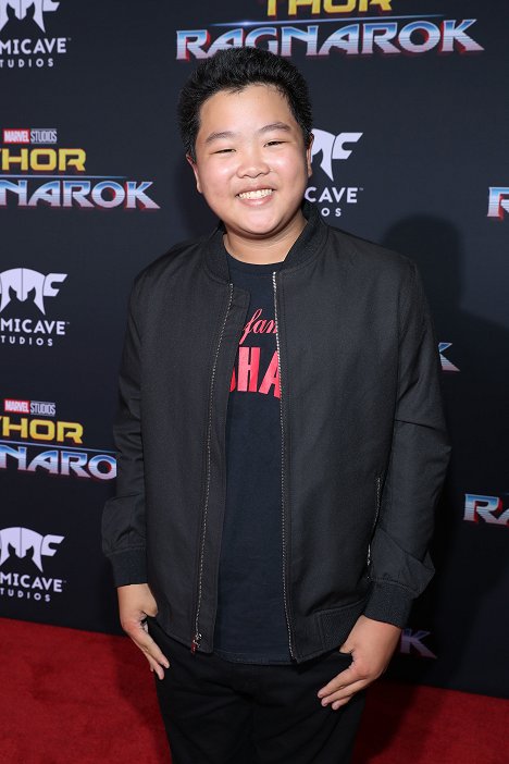 The World Premiere of Marvel Studios' "Thor: Ragnarok" at the El Capitan Theatre on October 10, 2017 in Hollywood, California - Hudson Yang