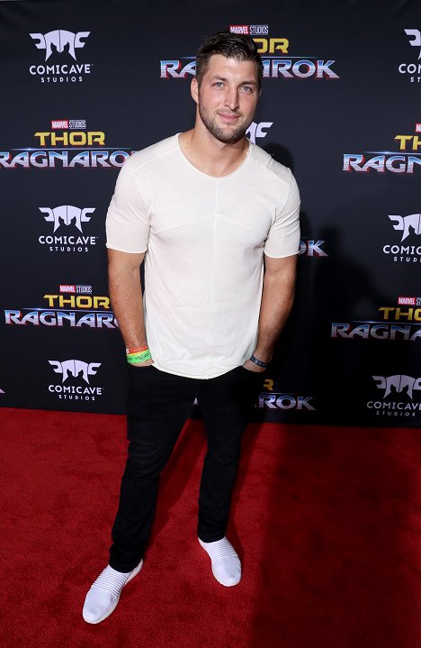 The World Premiere of Marvel Studios' "Thor: Ragnarok" at the El Capitan Theatre on October 10, 2017 in Hollywood, California - Tim Tebow