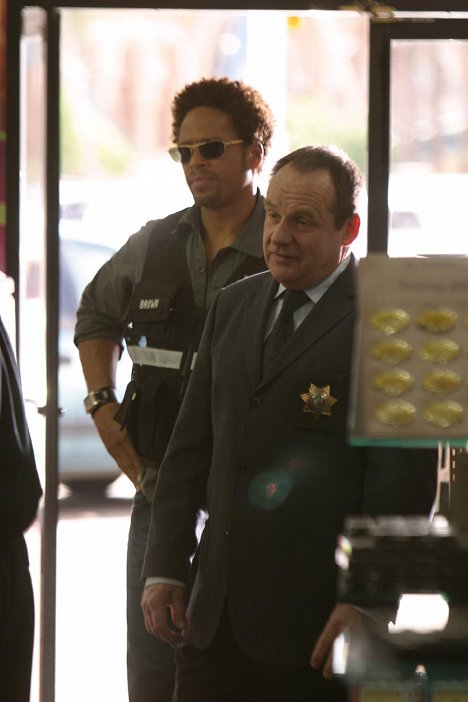 Gary Dourdan, Paul Guilfoyle - CSI: A helyszínelők - Nincs több fogadás - Filmfotók