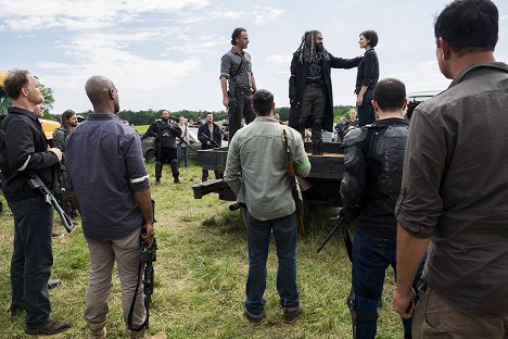 Andrew Lincoln, Khary Payton, Lauren Cohan - The Walking Dead - Irgalom - Filmfotók