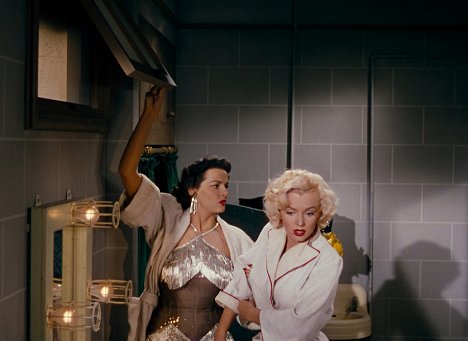 Jane Russell, Marilyn Monroe - Los caballeros las prefieren rubias - De la película
