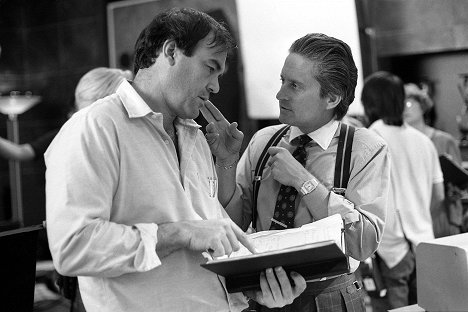 Oliver Stone, Michael Douglas - Es war einmal ... "Wall Street" - Filmfotos