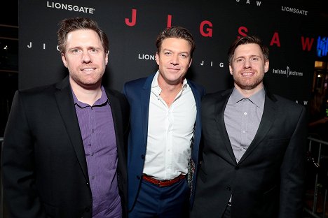 Premiere of Lionsgate's Jigsaw - Peter Spierig, Matt Passmore, Michael Spierig - Jigsaw - Z akcí