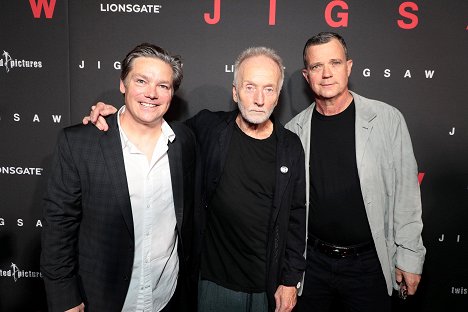 Premiere of Lionsgate's Jigsaw - Oren Koules, Tobin Bell, Mark Burg
