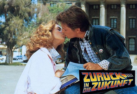 Claudia Wells, Michael J. Fox - Back to the Future - Lobby Cards