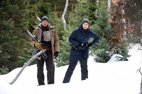 Jeremy Renner, Elizabeth Olsen - Wind River - Gyilkos nyomon - Filmfotók