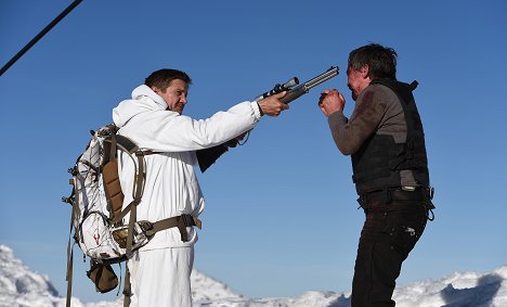 Jeremy Renner - Wind River - Gyilkos nyomon - Forgatási fotók