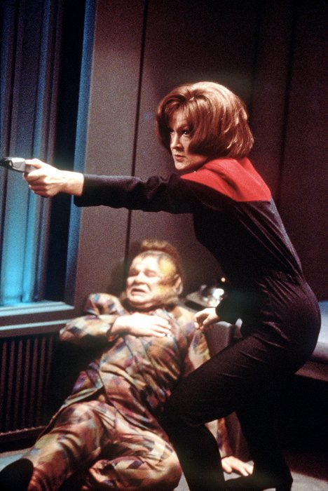 Ethan Phillips, Kaitlin Hopkins - Star Trek: Voyager - Űrszélhámosok - Filmfotók