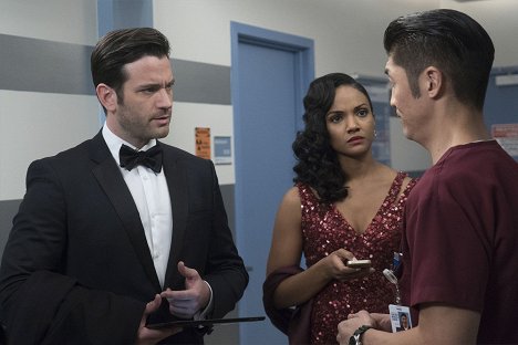 Colin Donnell, Mekia Cox - Chicago Med - Graveyard Shift - Photos