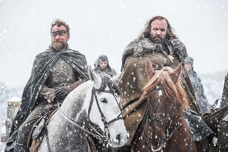 Richard Dormer, Rory McCann - Trónok harca - Sárkánykő - Filmfotók