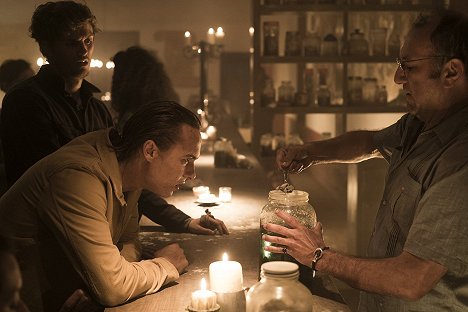 Daniel Sharman, Frank Dillane, Miguel Pérez - Fear the Walking Dead - El Matadero - Photos