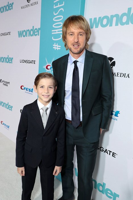 The World Premiere in Los Angeles on November 14th, 2017 - Jacob Tremblay, Owen Wilson - Wonder - Events
