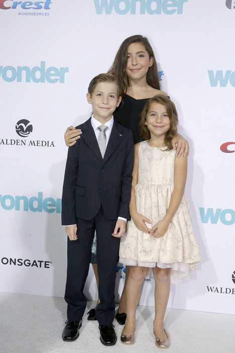 The World Premiere in Los Angeles on November 14th, 2017 - Jacob Tremblay, Emma Tremblay - Wonder - Events