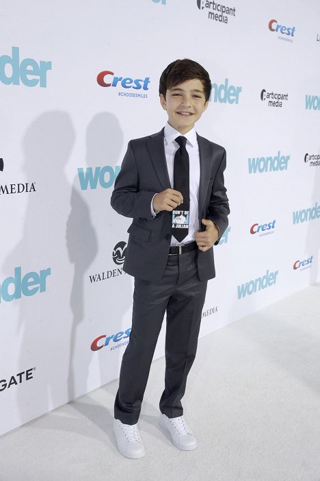 The World Premiere in Los Angeles on November 14th, 2017 - Bryce Gheisar - Wonder - Events