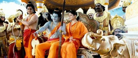 Meka Srikanth, Nandamuri Bala Krishna, Nayantara - Sri Rama Rajyam - Van film