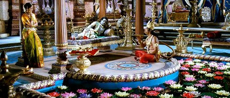 Nayantara, Nandamuri Bala Krishna, Vindu Dara Singh - Sri Rama Rajyam - Z filmu