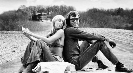 Susan George, Peter Fonda - La indecente Mary y Larry el loco - De la película