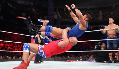 Kurt Angle, Robert Roode Jr. - WWE Survivor Series - Photos