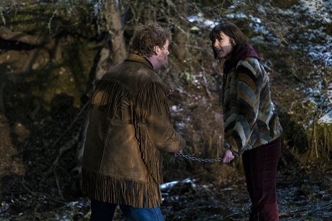 Russell Harvard, Mary Elizabeth Winstead - Fargo - Who Rules the Land of Denial? - Photos