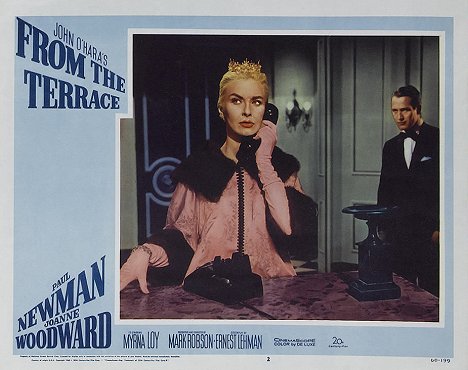 Joanne Woodward, Paul Newman - From the Terrace - Vitrinfotók