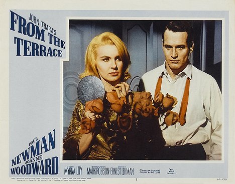 Joanne Woodward, Paul Newman - From the Terrace - Vitrinfotók