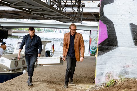 Richard Armitage, Rhys Ifans - Berlin Station - Right of Way - Photos