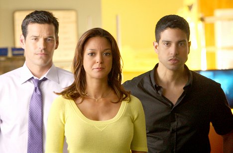 Eddie Cibrian, Eva LaRue, Adam Rodriguez - CSI: Miami - Backfire - De la película