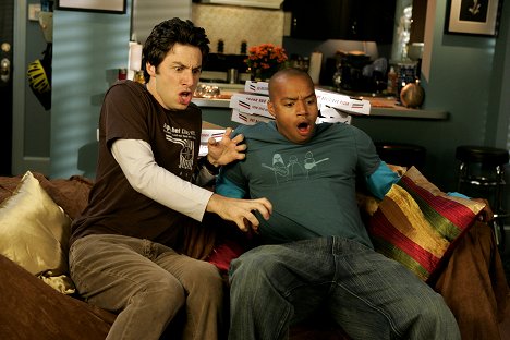 Zach Braff, Donald Faison - Médicos e Estagiários - My First Kill - Do filme