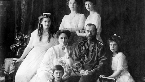 carevna Alexandra Fjodorovna Hesenská, car Mikuláš II. Alexandrovič - Poslední cesta Romanovců - Z filmu