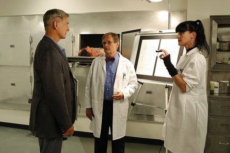 Mark Harmon, David McCallum, Pauley Perrette - NCIS: Naval Criminal Investigative Service - Outlaws and In-Laws - Van film