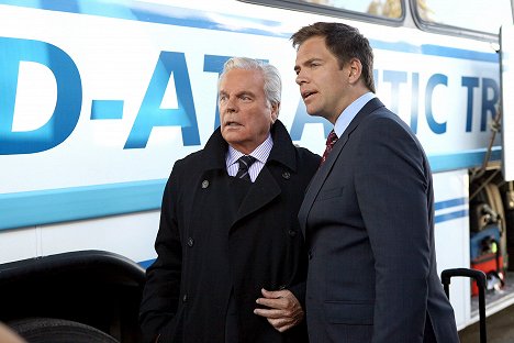 Robert Wagner, Michael Weatherly - NCIS: Naval Criminal Investigative Service - Mark 15 - Filmfotos