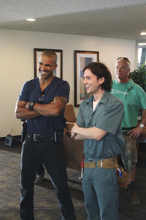 Shemar Moore, Jackson Rathbone - Criminal Minds - Alter Ego - Dreharbeiten