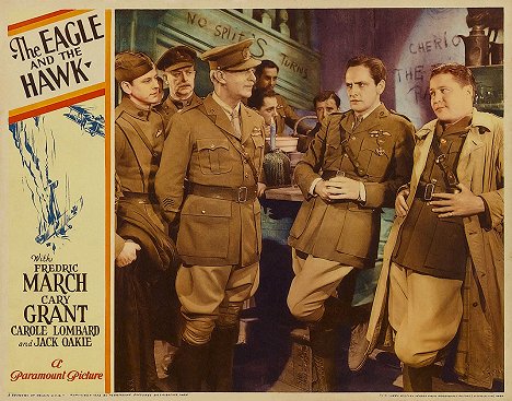Guy Standing, Fredric March, Jack Oakie - The Eagle and the Hawk - Vitrinfotók