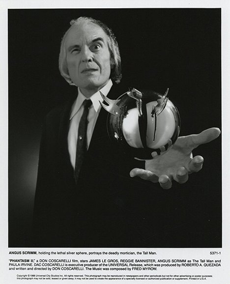 Angus Scrimm - Phantasm II: The Never Dead Part Two - Lobby Cards