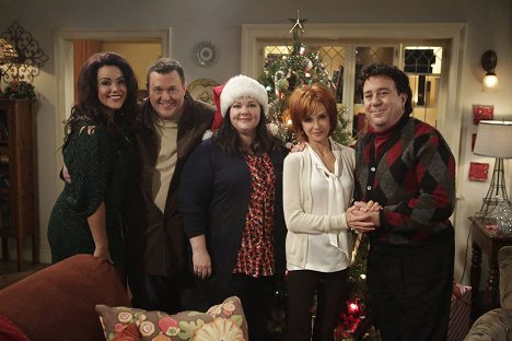 Katy Mixon, Billy Gardell, Melissa McCarthy, Swoosie Kurtz, Louis Mustillo - Mike & Molly - Season 3 - Promoción