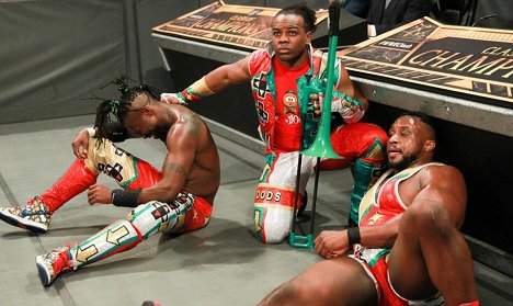 Kofi Sarkodie-Mensah, Austin Watson, Ettore Ewen - WWE Clash of Champions - Photos