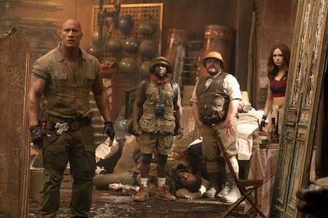 Dwayne Johnson, Kevin Hart, Jack Black, Karen Gillan - Jumanji: Welcome to the Jungle - Photos