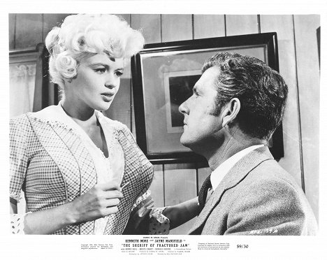 Jayne Mansfield, Kenneth More - The Sheriff of Fractured Jaw - Cartões lobby