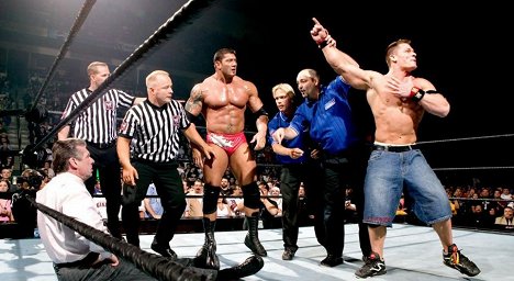 Dave Bautista, John Cena - WWE Royal Rumble - Photos