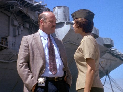 Rex Linn, Catherine Bell - JAG - Ghost Ship - Photos