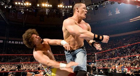 Carlos Colón Jr., John Cena - WWE Royal Rumble - Photos