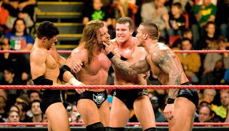 Cody Runnels, Paul Levesque, Ted DiBiase Jr., Randy Orton - WWE Royal Rumble - Photos