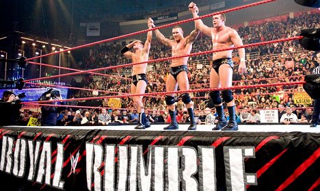 Cody Runnels, Randy Orton, Ted DiBiase Jr. - WWE Royal Rumble - Photos
