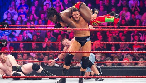 Kofi Sarkodie-Mensah, Wade Barrett - WWE Royal Rumble - Photos