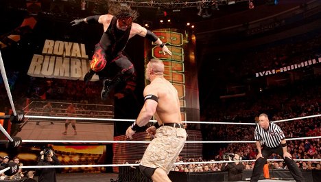 Glenn Jacobs, John Cena - WWE Royal Rumble - Photos