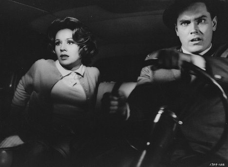 Pat Crowley, Jeffrey Hunter - Cuando el hampa dicta su ley - De la película