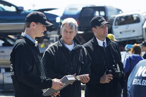 Sean Murray, Mark Harmon, Michael Weatherly - Agenci NCIS - Na pograniczu - Z filmu