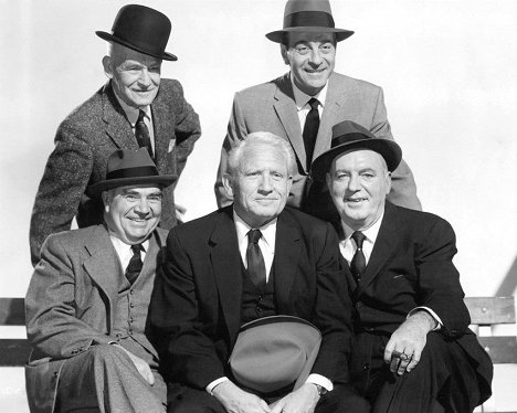 Edward Brophy, James Gleason, Spencer Tracy, Ricardo Cortez, Pat O'Brien - Das letzte Hurra - Werbefoto